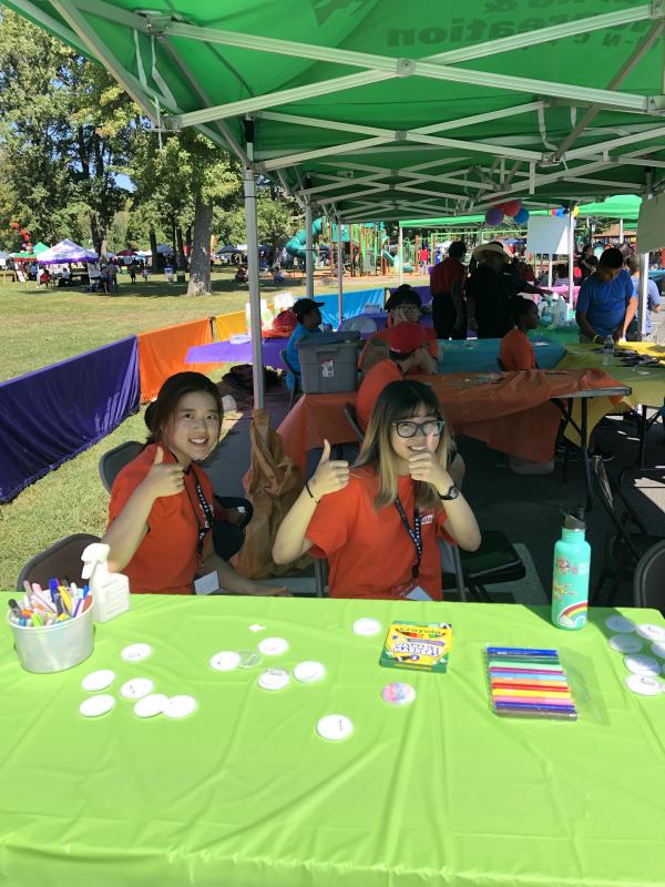 Global Communities Global Service at Langley Park Hispanic Festival in Fall 2019