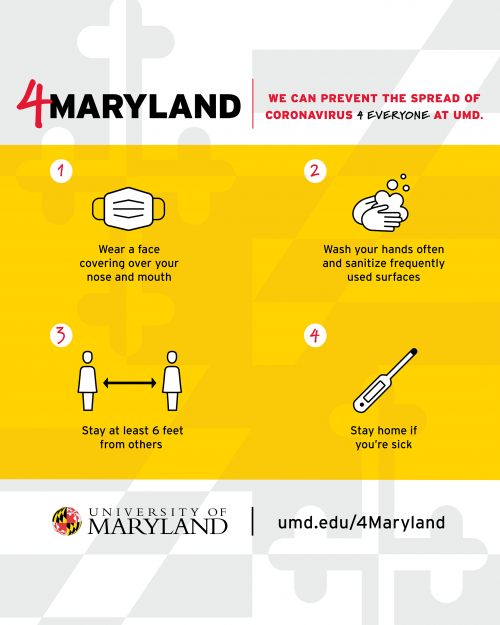 4 Maryland COVID-19 Information for UMD 